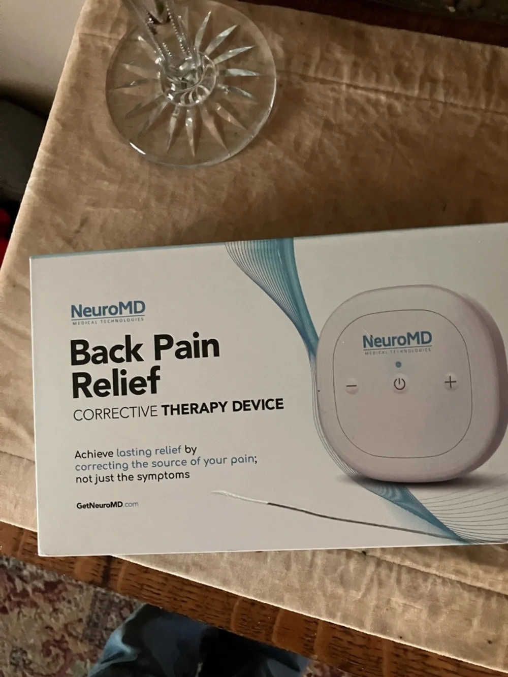 NWT-NeuroMD Back Pain Relief Corrective Therapy Device